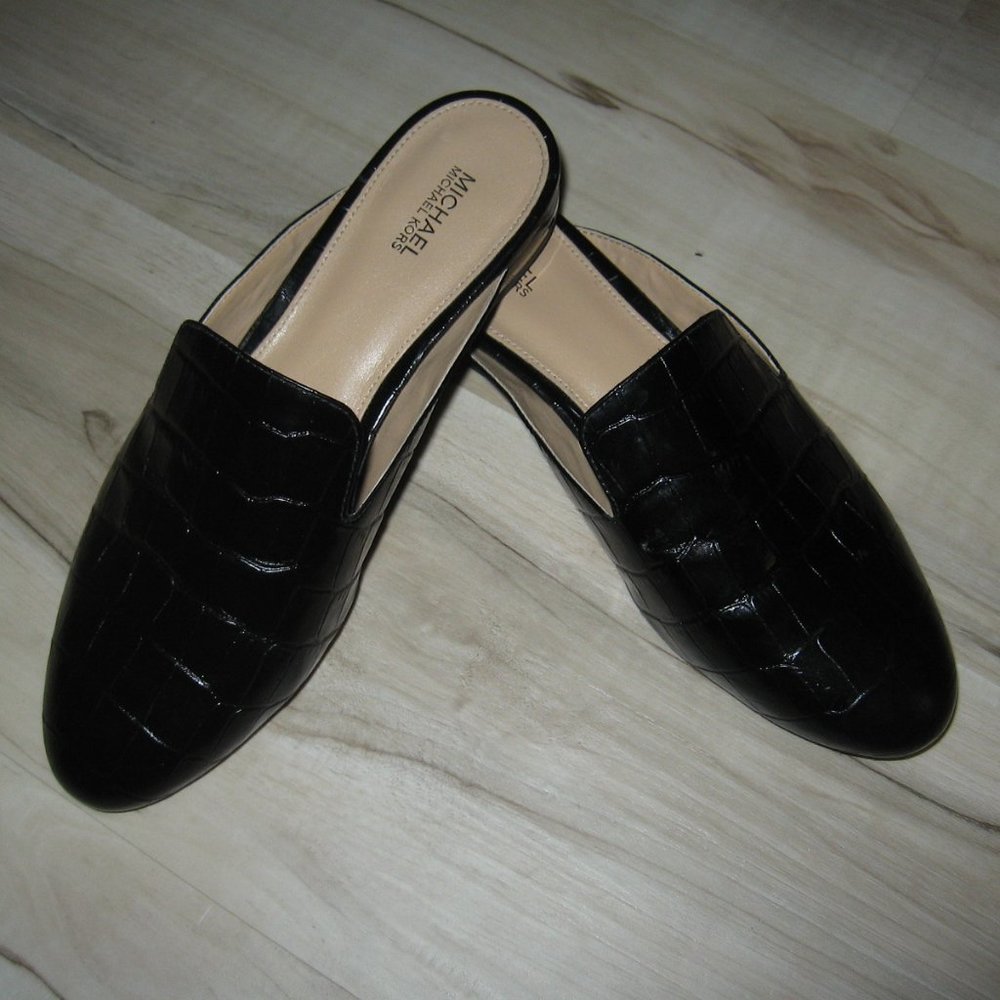 Michael Kors Mules - Black 7 1/2 M 38 M